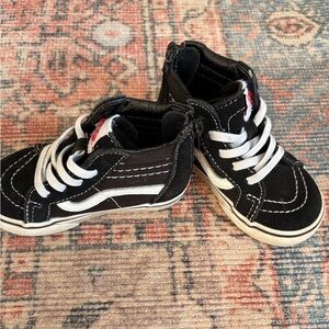VANS toddler size 6 high tops